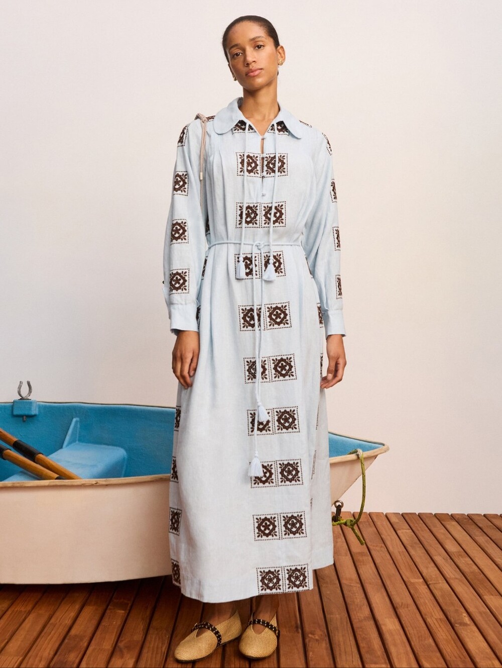 ALEMAIS Grace Midi Dress
